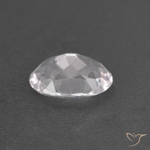 Morganite Rosa Molto Chiaro naturale da 0.63 ct, Ovale, VS
