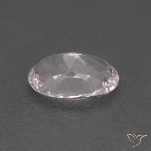 Morganite Rosa chiaro naturale da 0.79 ct, Ovale, VS