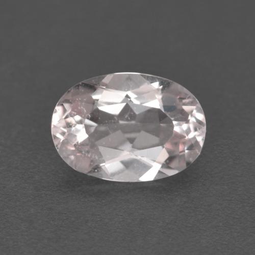 Morganite naturale rosa da 0,81 ct, taglio ovale, VS