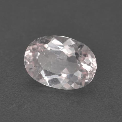 Morganite naturale rosa da 0,81 ct, taglio ovale, VS