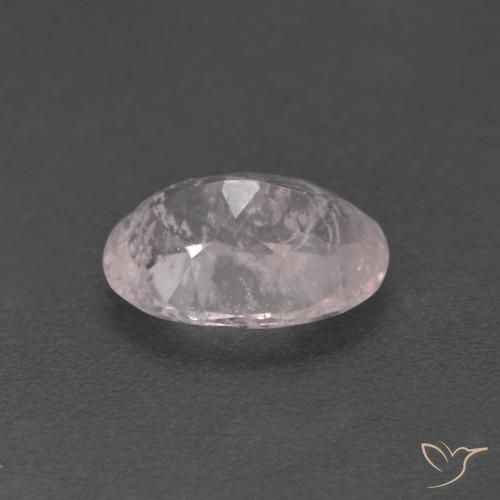 Morganite rosa fenicottero naturale da 1.03 ct, Ovale, SI