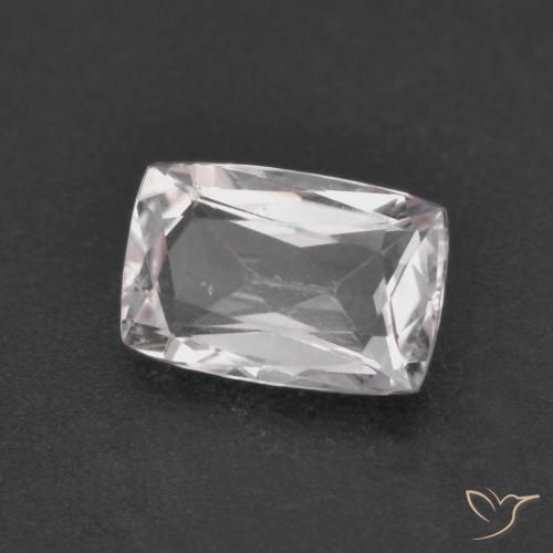 1.03ct Naturale Rosa chiaro Morganite, Cuscino, VVS-VS