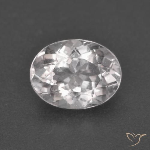 1.73ct Naturale Rosa chiaro Morganite, Ovale, VS