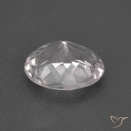 Morganite Rosa chiaro naturale da 1.73 ct, Ovale, VS