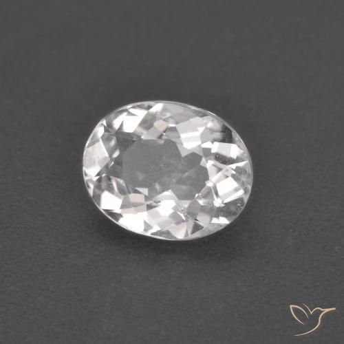 Morganite Rosa chiaro naturale da 1.00 ct, Ovale, VS