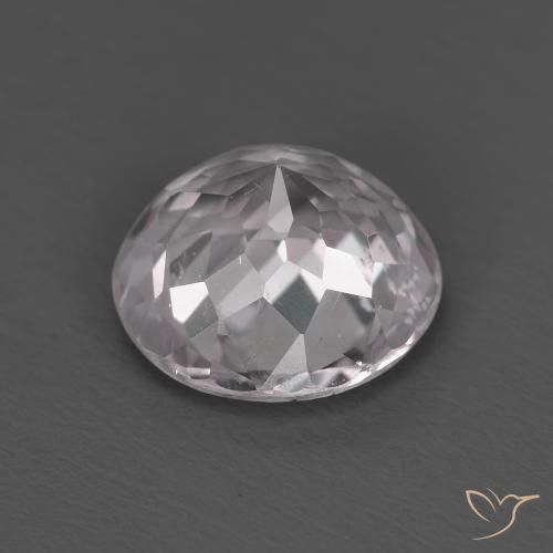 Morganite Rosa chiaro naturale da 1.61 ct, Rotondo, VS