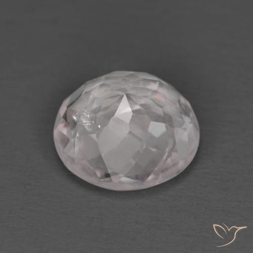 Morganite Rosa chiaro naturale da 1.49 ct, Rotondo, VS