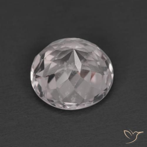 Morganite Rosa chiaro naturale da 1.65 ct, Rotondo, VS