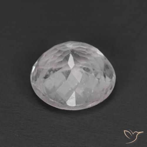 Morganite Rosa chiaro naturale da 1.68 ct, Rotondo, VS