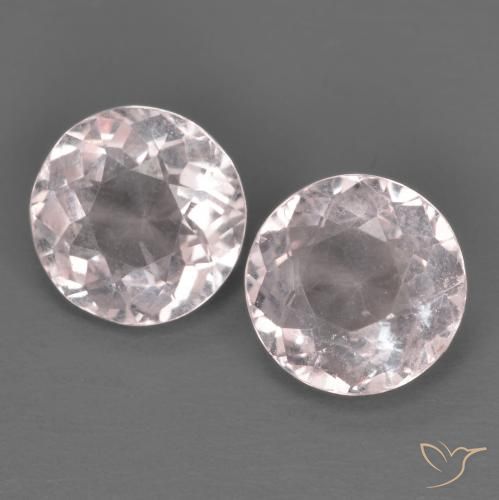 Gemme di Morganite Rosa chiaro naturale da 1.99 ct, Taglio rotondo, VS