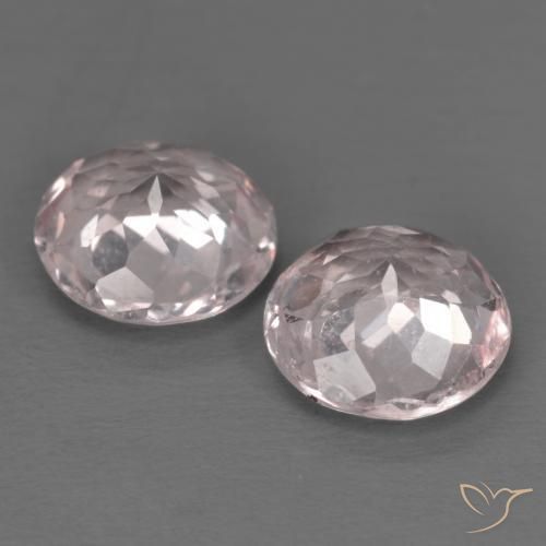 Gemme di Morganite Rosa chiaro naturale da 1.99 ct, Taglio rotondo, VS