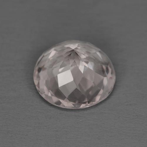 Morganite naturale rosa da 1,53 ct, taglio rotondo, VVS-VS