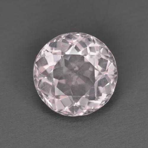 Morganite naturale rosa da 1,85 ct, taglio rotondo, VVS-VS