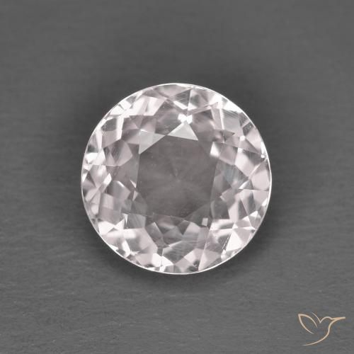1.40ct Naturale Rosa chiaro Morganite, Rotondo, VS