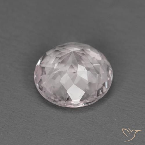 Morganite Rosa chiaro naturale da 1.52 ct, Rotondo, VS