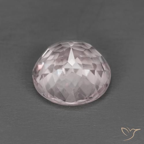 Morganite Rosa chiaro naturale da 1.61 ct, Rotondo, VS