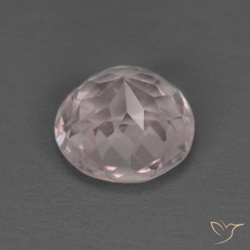 Morganite Rosa chiaro naturale da 1.63 ct, Rotondo, VS