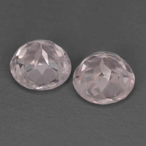 Morganite naturale rosa da 2,64 ct, taglio rotondo, VVS-VS