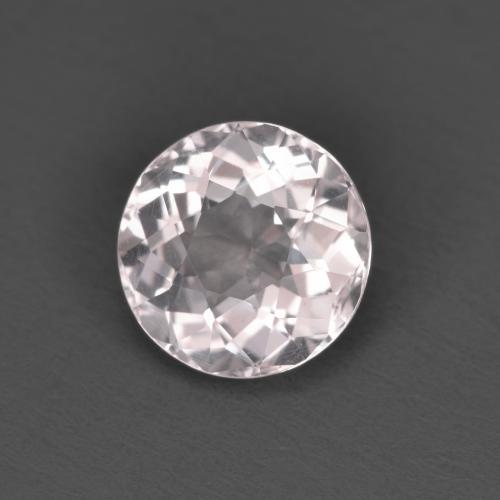 Morganite naturale rosa fenicottero da 1,33 ct, taglio rotondo, VVS-VS