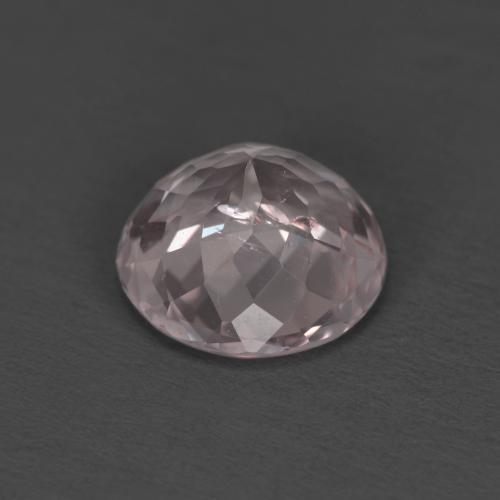 Morganite naturale rosa da 1,60 ct, taglio rotondo, VS