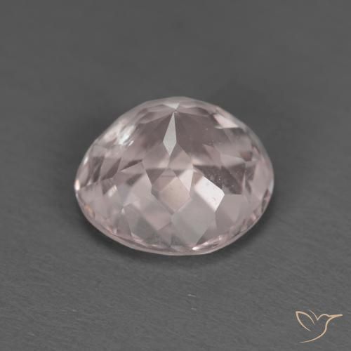 Morganite Rosa chiaro naturale da 1.59 ct, Rotondo, VS