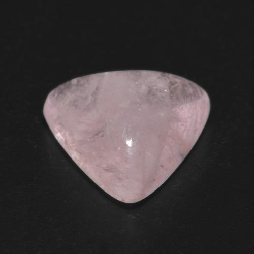 Morganite Rosa medio-chiaro naturale da 3.19 ct, Taglio trillion, Traslucido