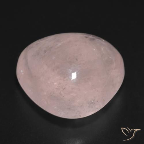 Morganite Rosa chiaro naturale da 17.04 ct, Taglio trillion, Traslucido