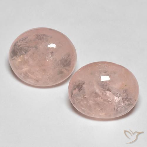 15.42ctw Naturale Rosa chiaro Morganite, Ovale, Trasparente