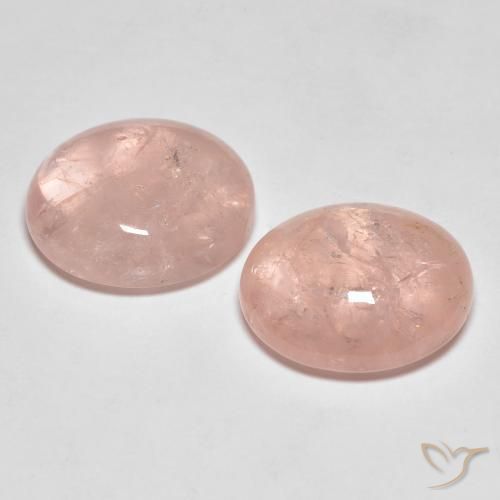 Gemme di Morganite Rosa chiaro naturale da 15.42 ct, Ovale, Trasparente