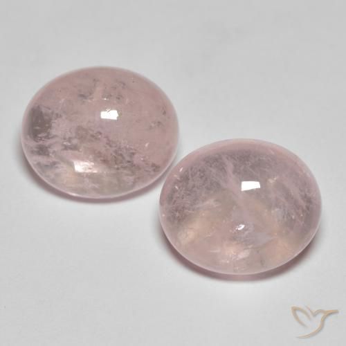 10.51ctw Naturale Medium Light-Pink Morganite, Ovale, Trasparente