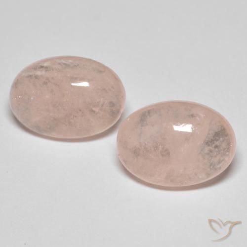 10.79ctw Naturale Rosa medio Morganite, Ovale, Traslucido