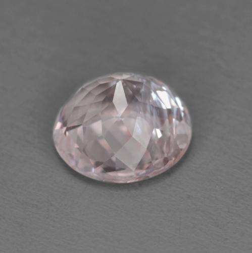 Morganite Rosa chiaro naturale da 1.19 ct, Taglio rotondo, VS