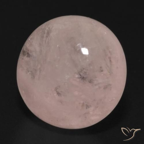 6.96ct Naturale Rosa rosa Morganite, Rotondo, Traslucido