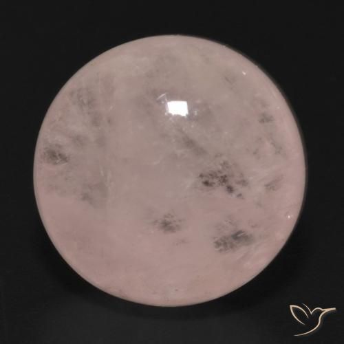 Morganite Rosa rosa naturale da 6.96 ct, Rotondo, Traslucido