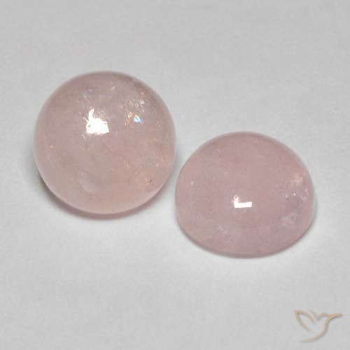 4.71ctw Naturale Rosa rosa Morganite, Rotondo, Traslucido