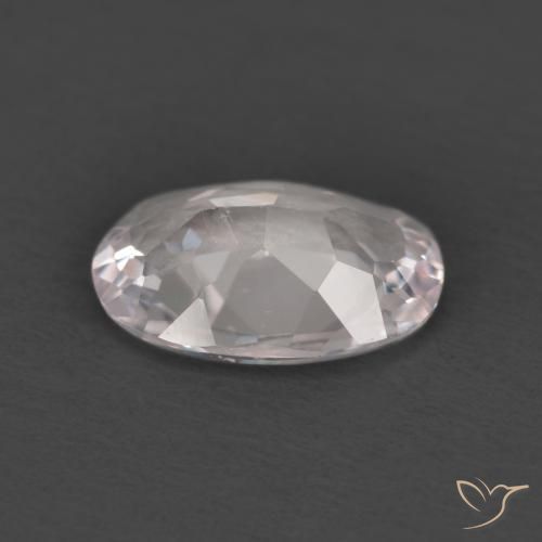 Morganite Rosa chiaro naturale da 0.72 ct, Ovale, VS