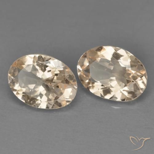 Gemme di Morganite Rosa salmone naturale da 1.65 ct, Ovale, VVS-VS