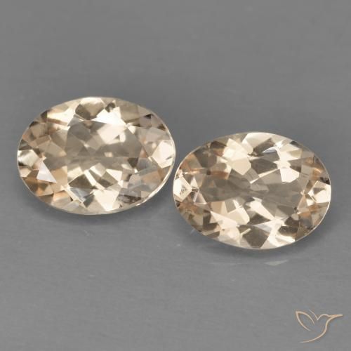 1.89ctw Naturale Rosa medio Morganite, Ovale, VVS-VS