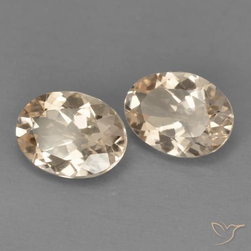 Gemme di Morganite Rosa medio naturale da 1.89 ct, Ovale, VVS-VS