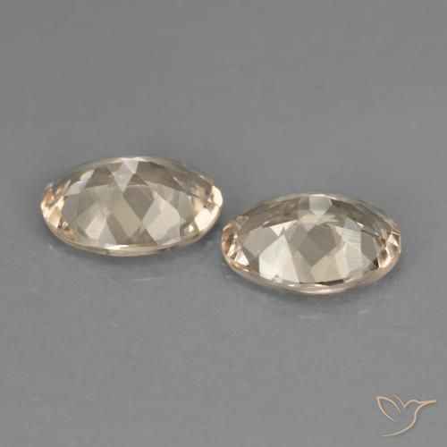 Gemme di Morganite Rosa medio naturale da 1.89 ct, Ovale, VVS-VS