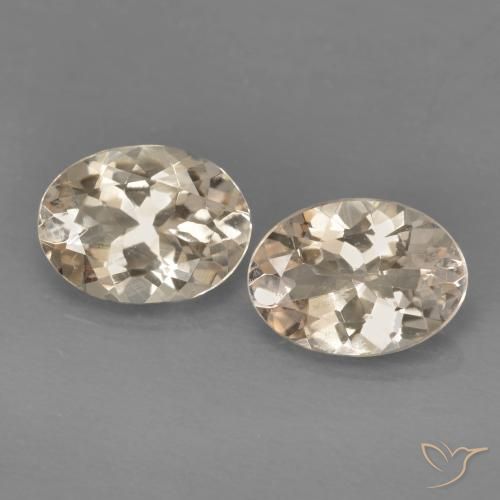 Gemme di Morganite Rosa medio naturale da 1.72 ct, Ovale, VS