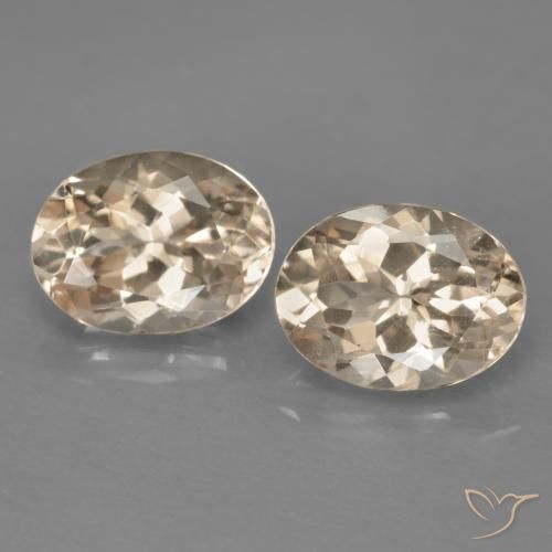 2.36ctw Naturale Rosa medio Morganite, Ovale, VS