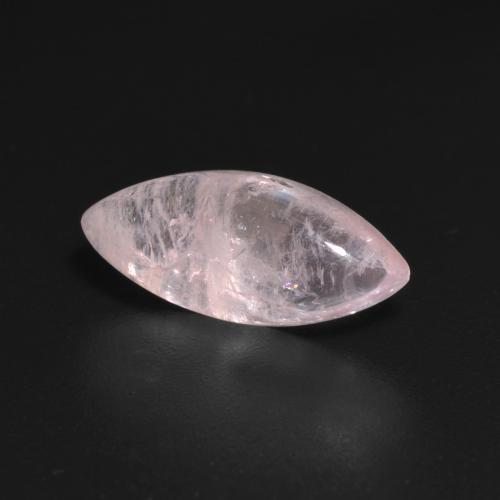 Morganite naturale rosa da 2,86 ct, marchesa, trasparente