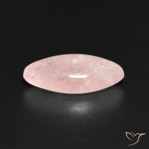 Morganite Rosa Corallo Chiaro naturale da 2.74 ct, Taglio marquise, Traslucido