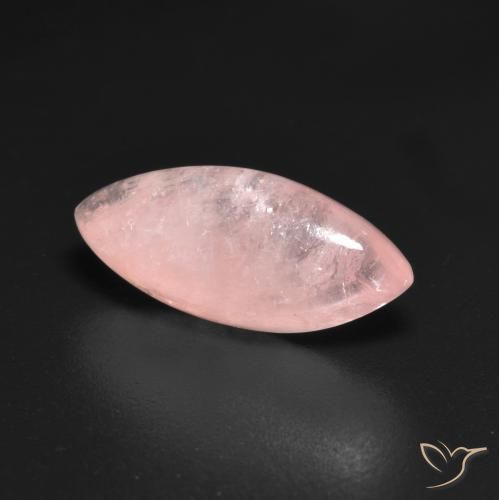 Morganite Rosa medio naturale da 4.63 ct, Taglio marquise, Traslucido
