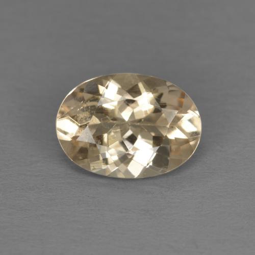 Morganite Oro naturale da 1.08 ct, Taglio ovale, VS
