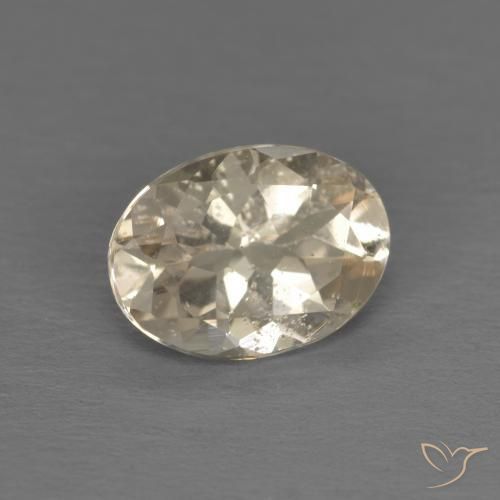 Morganite Giallo chiaro naturale da 1.08 ct, Ovale, VS
