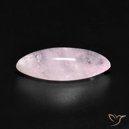 Morganite Rosa corallo naturale da 4.29 ct, Taglio marquise, Traslucido