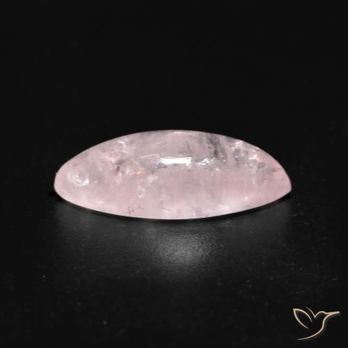 Morganite Rosa corallo naturale da 2.47 ct, Taglio marquise, Trasparente