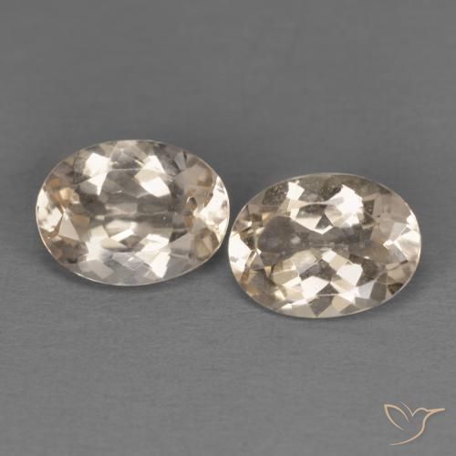 2.13ctw Naturale Rosa salmone Morganite, Ovale, VVS-VS